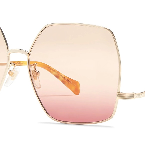 Gucci Authentic Women’s Geometric Sunglasses with Original Case & Bag - Picture 8 of 16